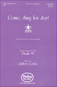 cover Come, Sing for Joy! SSAATTBB choral sheet music cover